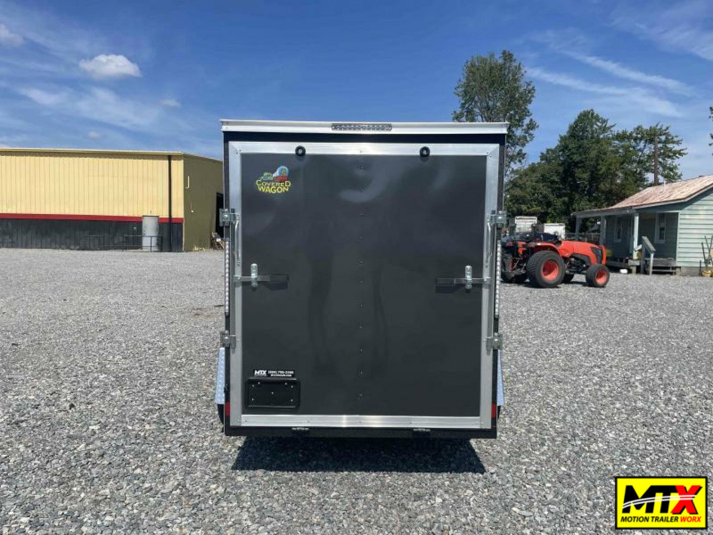 New 2025 Covered Wagon 6x10 Gold Series w/ Ramp Door