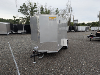 New 2025 Covered Wagon 6x10 Gold Series w/ Rear Ramp Door