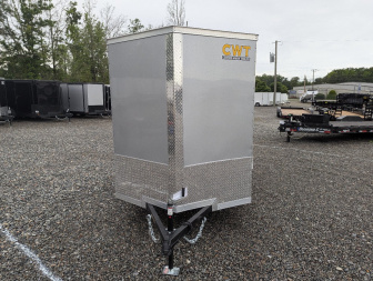 New 2025 Covered Wagon 6x10 Gold Series w/ Rear Ramp Door