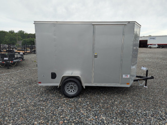 New 2025 Covered Wagon 6x10 Gold Series w/ Rear Ramp Door