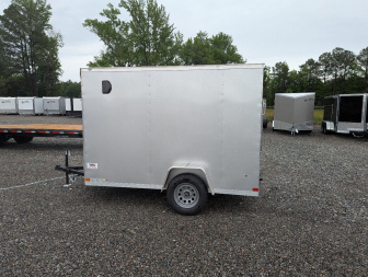 New 2025 Covered Wagon 6x10 Gold Series w/ Rear Ramp Door