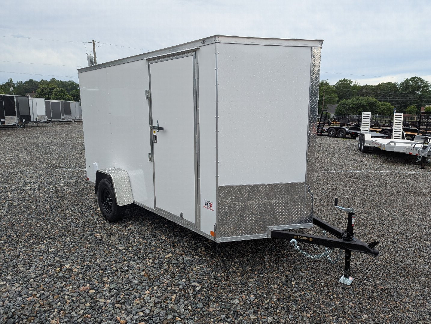 New 2025 Covered Wagon 6x12 Gold Series w/ Ramp