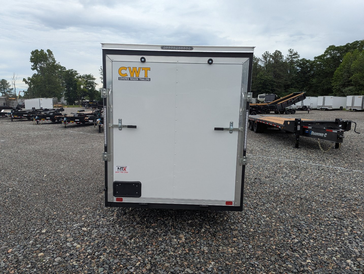 New 2025 Covered Wagon 6x12 Gold Series w/ Ramp