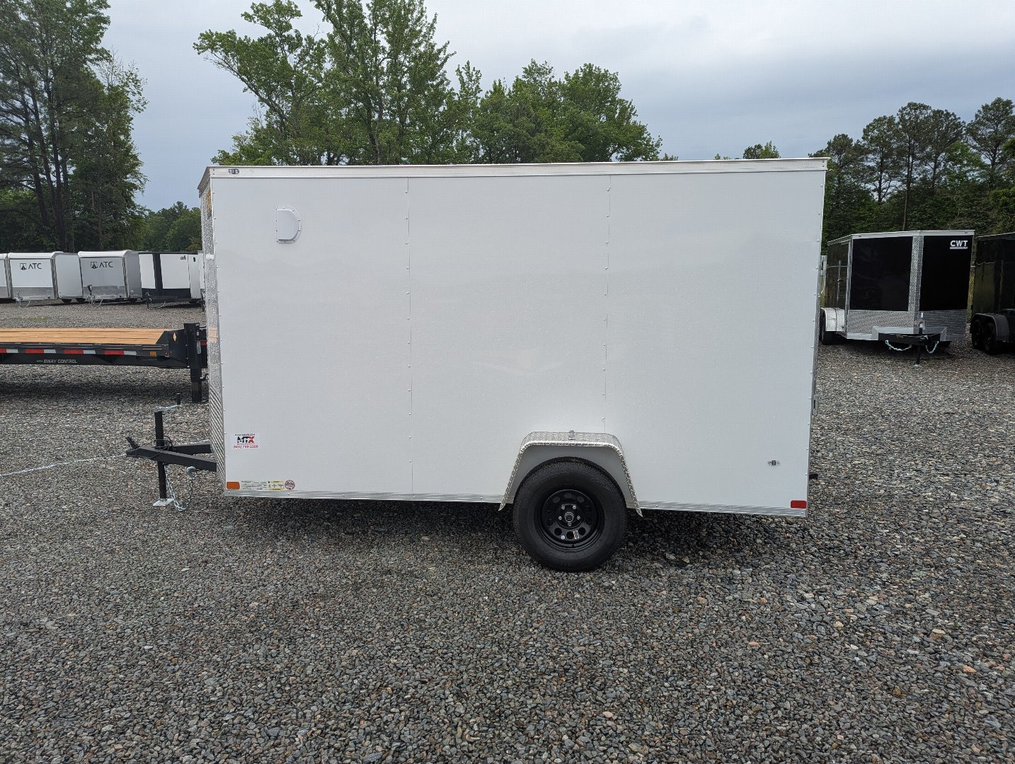 New 2025 Covered Wagon 6x12 Gold Series w/ Ramp