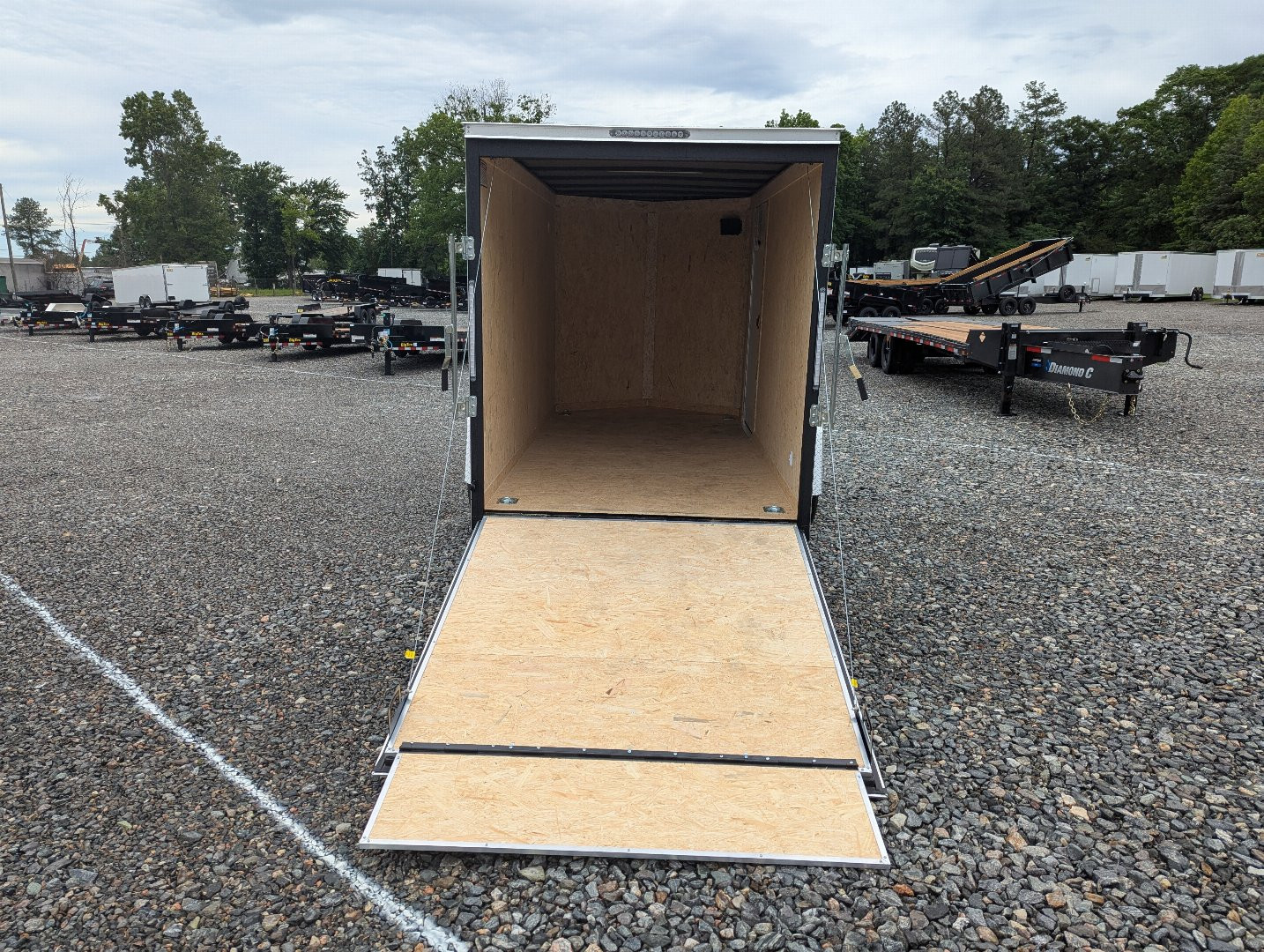 New 2025 Covered Wagon 6x12 Gold Series w/ Ramp
