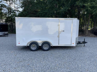 New 2025 Covered Wagon 7x14 Gold Series w/ Ramp