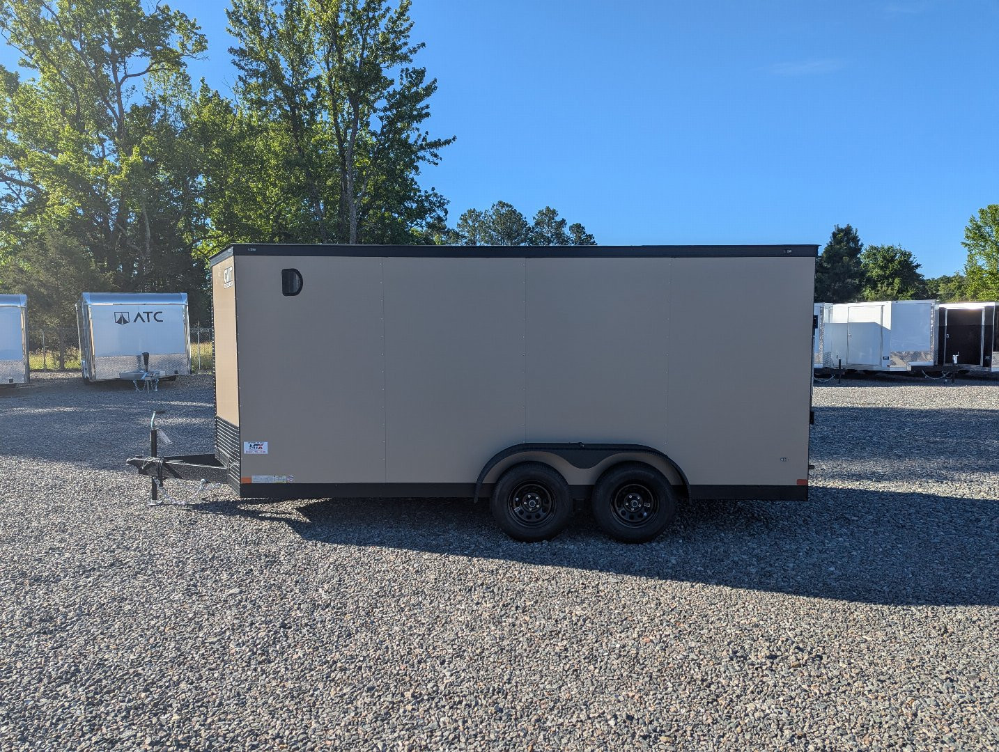 New 2025 Covered Wagon 7x16 Gold Series w/ Blackout Pkg