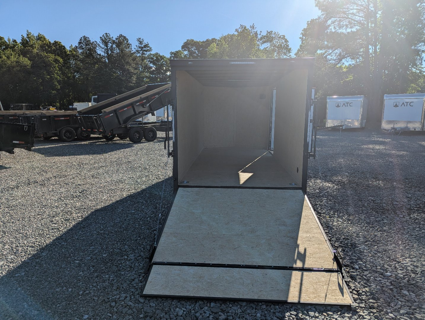 New 2025 Covered Wagon 7x16 Gold Series w/ Blackout Pkg