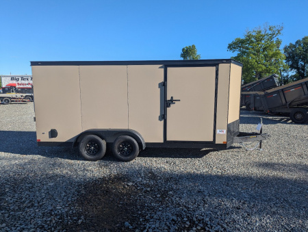New 2025 Covered Wagon 7x16 Gold Series w/ Blackout Pkg