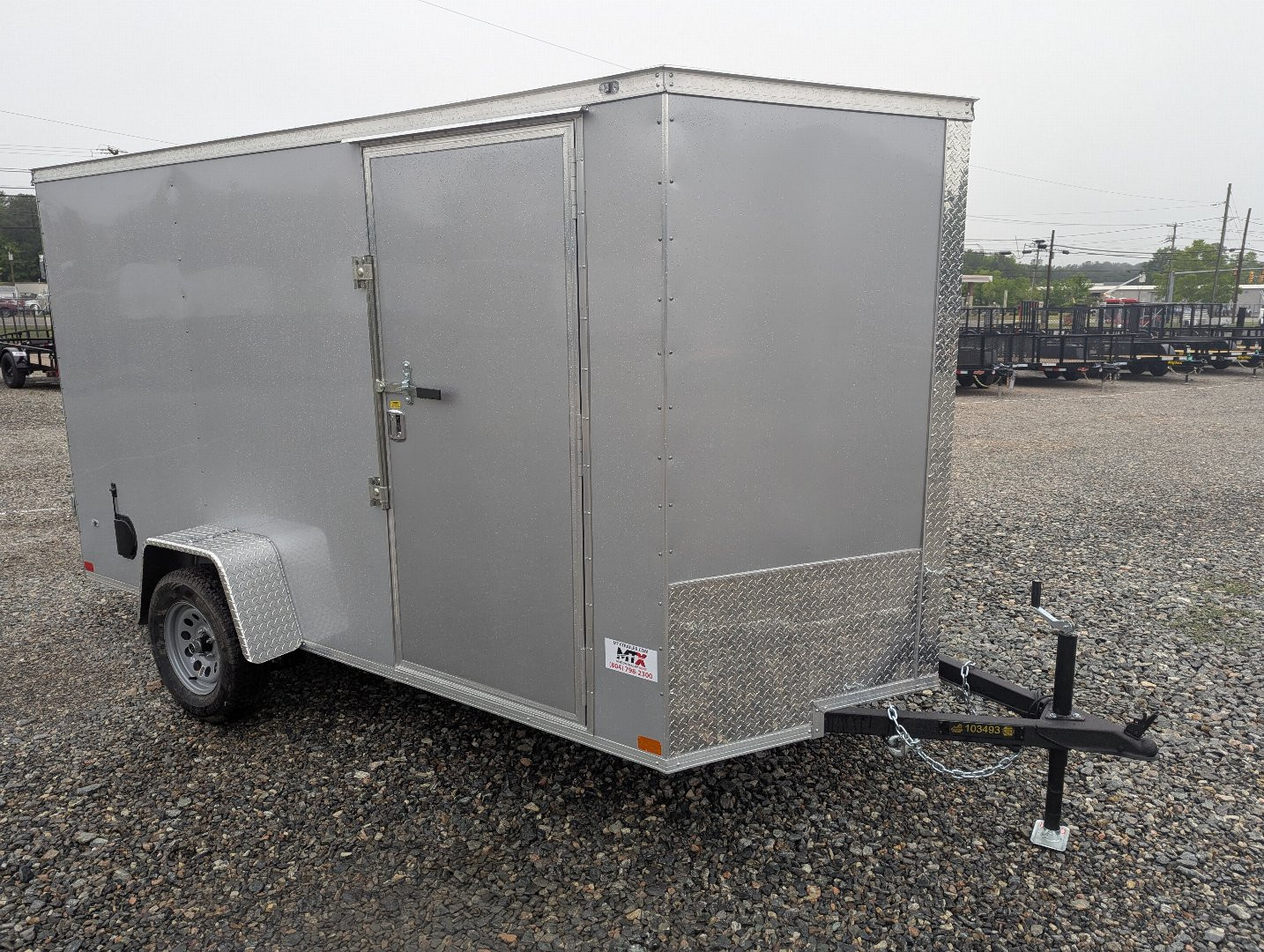 New 2025 Covered Wagon  6x12 Gold Series w/ Double Doors