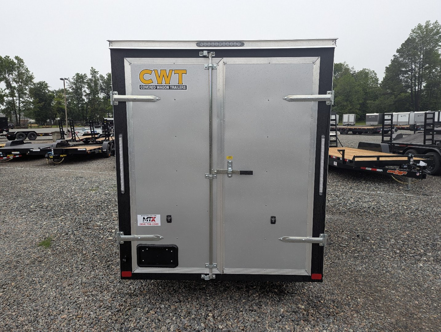 New 2025 Covered Wagon  6x12 Gold Series w/ Double Doors