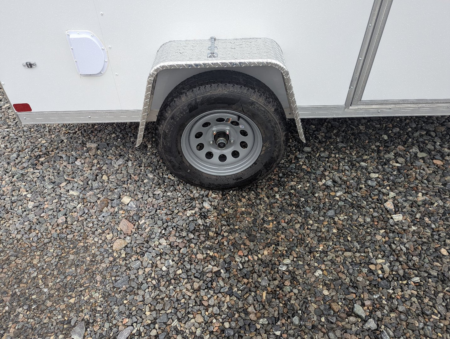 New 2025 Covered Wagon 6x10 Gold Series w/ Rear Ramp Door