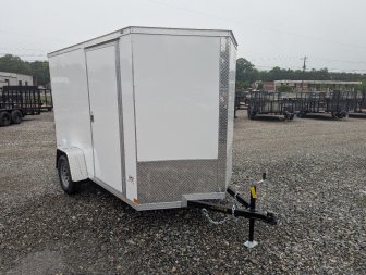 New 2025 Covered Wagon 6x10 Gold Series w/ Rear Ramp Door