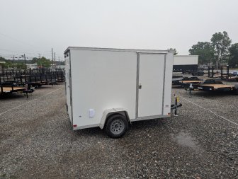 New 2025 Covered Wagon 6x10 Gold Series w/ Rear Ramp Door
