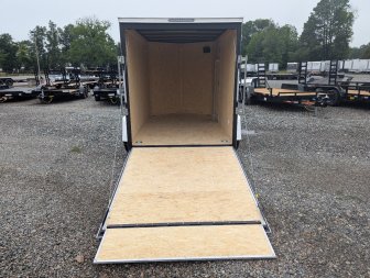 New 2025 Covered Wagon 6x10 Gold Series w/ Rear Ramp Door
