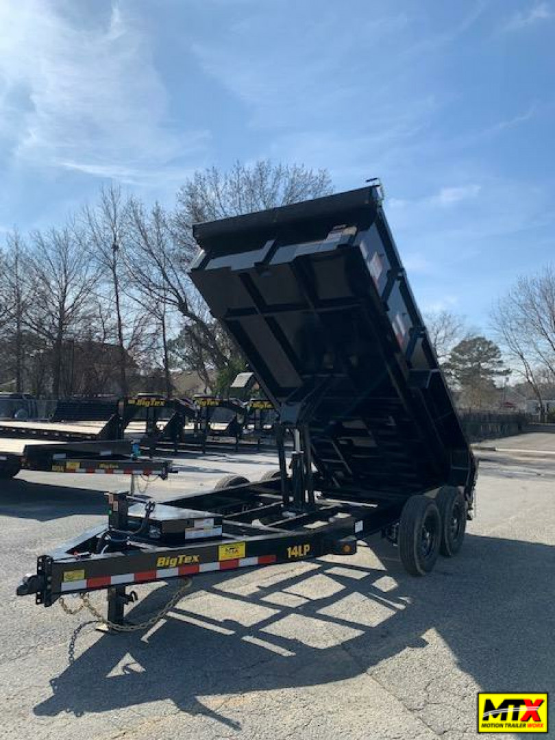 New 2025 Big Tex 7x14 14LP Low Pro 14K Dump w/ Slide-In Ramps *Take an additional $300 off with an instant rebate thru 10/31*