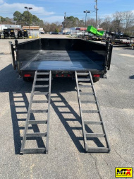 New 2025 Big Tex 7x14 14LP Low Pro 14K Dump w/ Slide-In Ramps *Take an additional $300 off with an instant rebate thru 10/31*