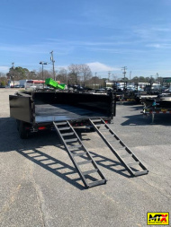 New 2025 Big Tex 7x14 14LP Low Pro 14K Dump w/ Slide-In Ramps *Take an additional $300 off with an instant rebate thru 10/31*