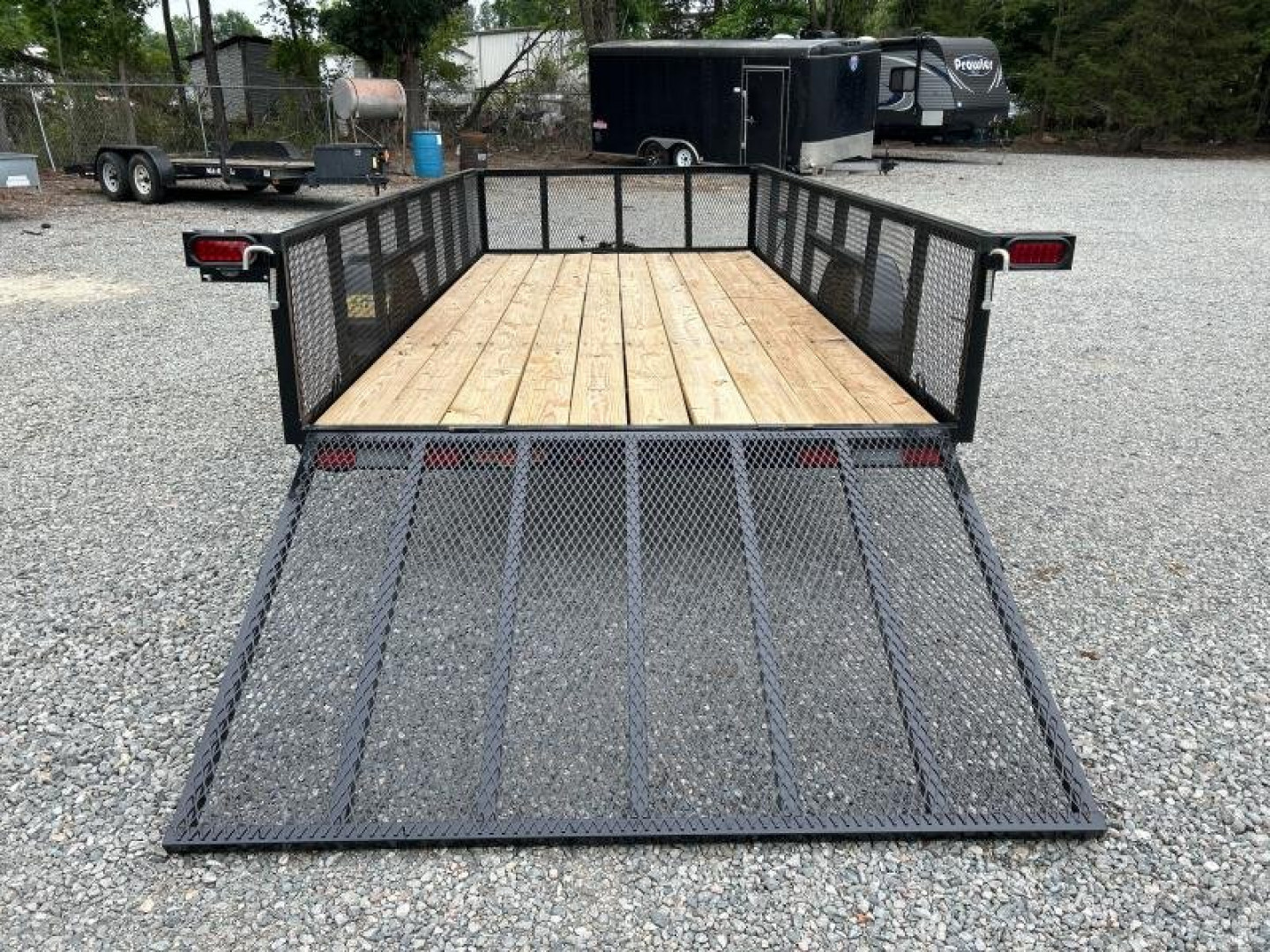 New 2025 Down 2 Earth Trailers 6x14 w/ Gate & 2' Exp Sides