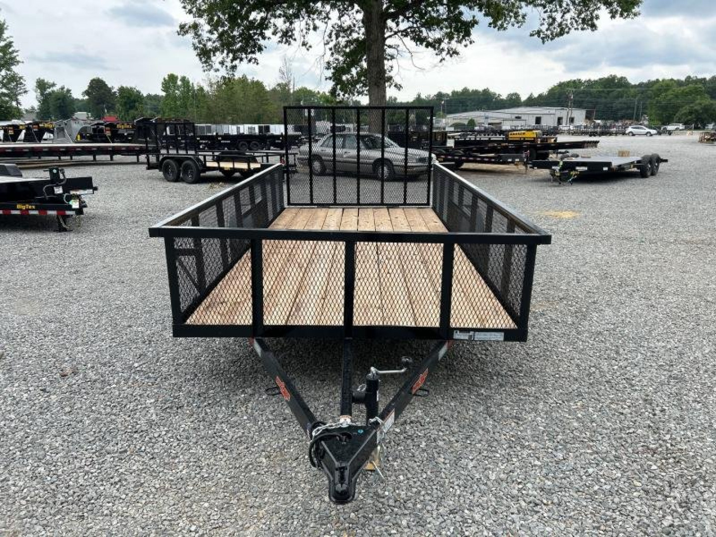 New 2025 Down 2 Earth Trailers 6x14 w/ Gate & 2' Exp Sides