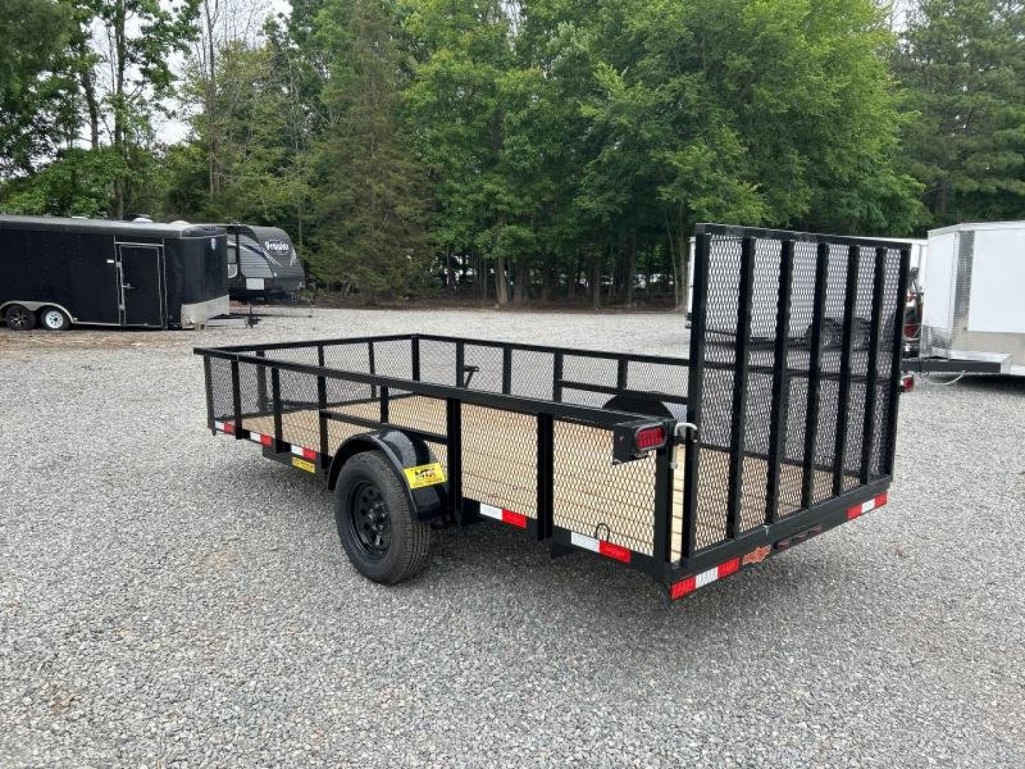 New 2025 Down 2 Earth Trailers 6x14 w/ Gate & 2' Exp Sides