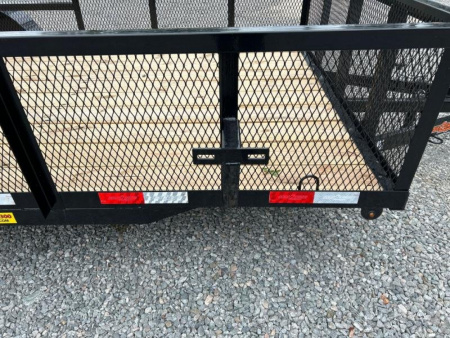 New 2025 Down 2 Earth Trailers 6x14 w/ Gate & 2' Exp Sides