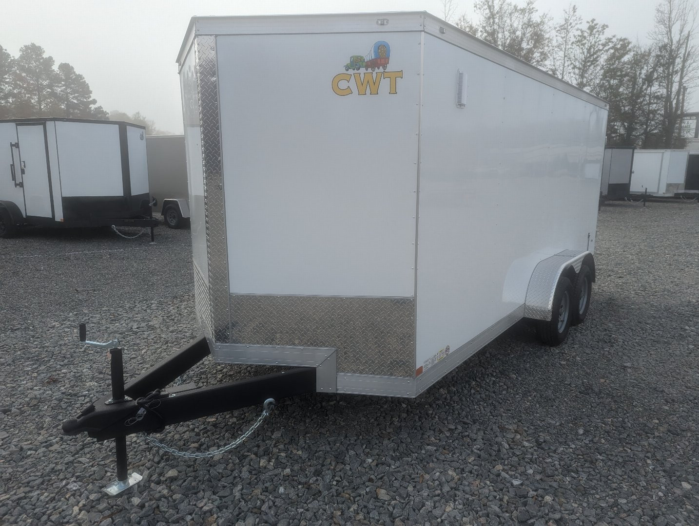 New 2025 Covered Wagon 7x16 Gold Series w/ Double Doors
