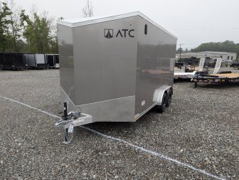 New 2025 ATC Sto 7.5x16 7K Aluminum Enclosed Trailer