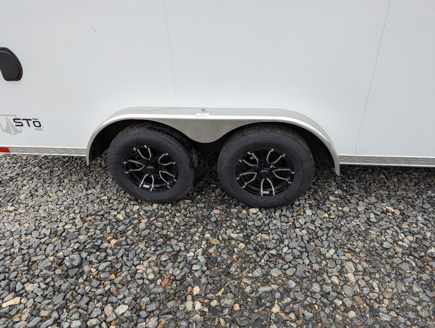 New 2025 ATC Sto 7.5x16 7K Finished Aluminum Enclosed Trailer