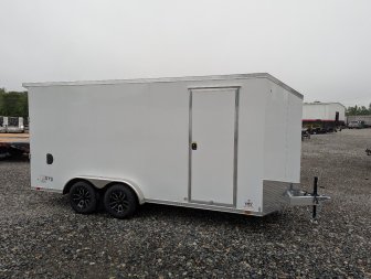 New 2025 ATC Sto 7.5x16 7K Finished Aluminum Enclosed Trailer