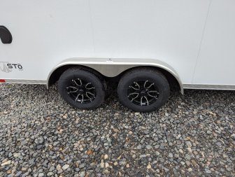 New 2025 ATC Sto 7.5x16 7K Finished Aluminum Enclosed Trailer