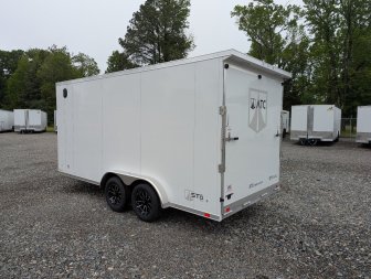 New 2025 ATC Sto 7.5x16 7K Finished Aluminum Enclosed Trailer