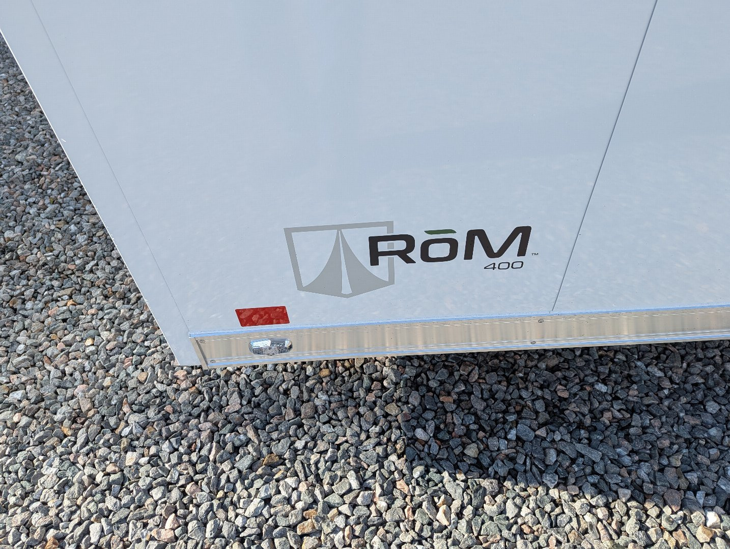 New 2025 ATC Rom 8.5x24 10K Aluminum w/ Premium Side Escape Door Car Trailer
