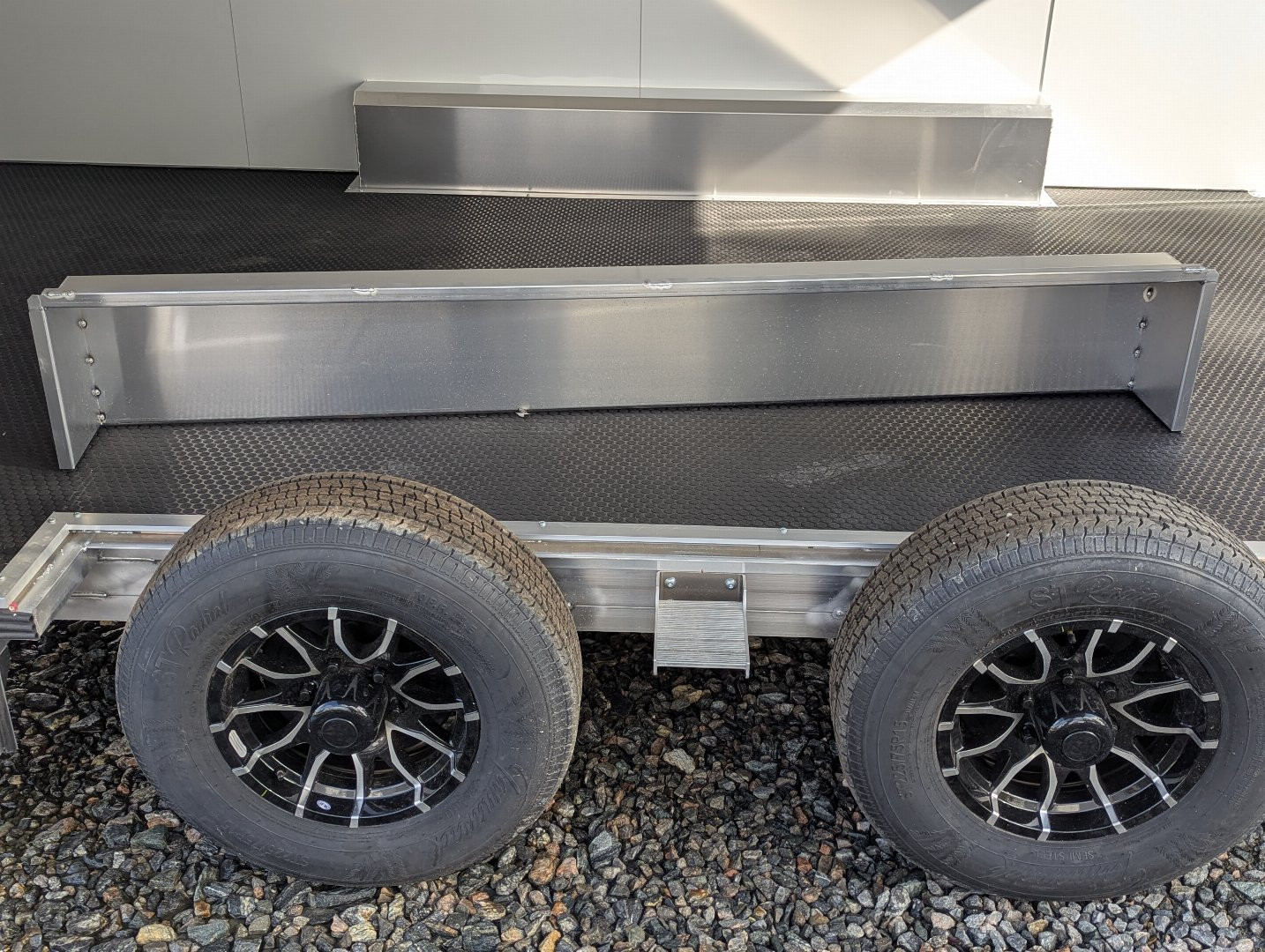 New 2025 ATC Rom 8.5x24 10K Aluminum w/ Premium Side Escape Door Car Trailer