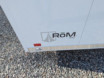New 2025 ATC Rom 8.5x24 10K Aluminum w/ Premium Side Escape Door Car Trailer
