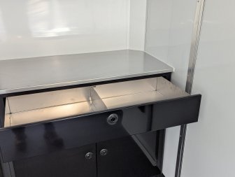 New 2025 ATC Rom 8.5x24 10K Aluminum w/ Premium Side Escape Door Car Trailer