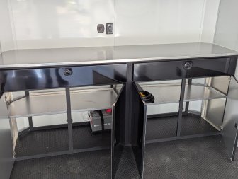 New 2025 ATC Rom 8.5x24 10K Aluminum w/ Premium Side Escape Door Car Trailer