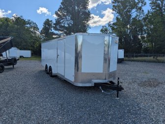 New 2025 Covered Wagon 8.5x24 10K Gold Series w/ Ramp, 7' Interior Height & Finished Interior