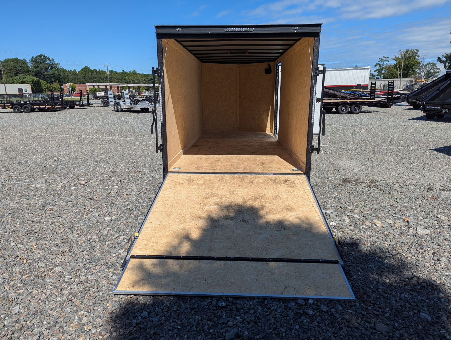 New 2025 Covered Wagon 7x16 Gold Series w/ Blackout Pkg