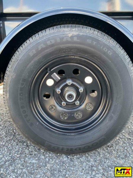 New 2025 Big Tex 6x10 35SV w/ Spring Assist Gate and 2' Solid Sides Utility Trailer