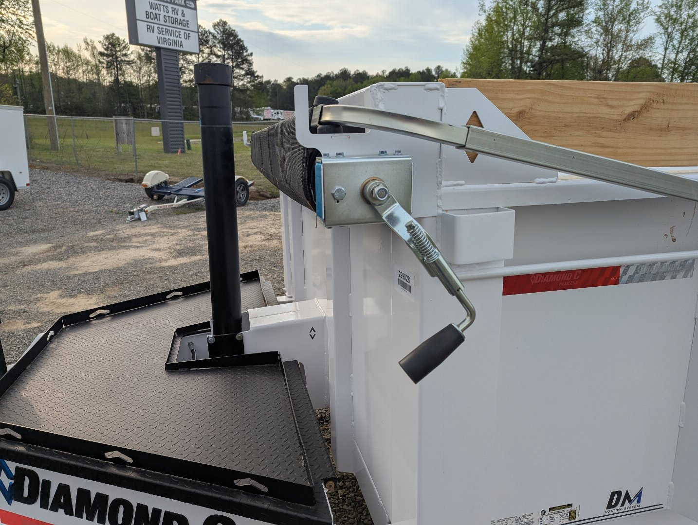 New 2025 Diamond C LPT 207 7x14 Telescopic Dump Trailer 14900 GVWR