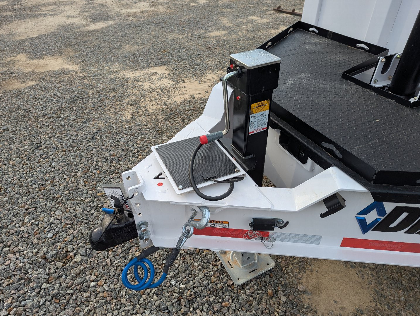 New 2025 Diamond C LPT 207 7x14 Telescopic Dump Trailer 14900 GVWR