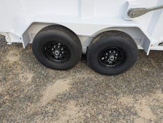 New 2025 Diamond C LPT 207 7x14 Telescopic Dump Trailer 14900 GVWR