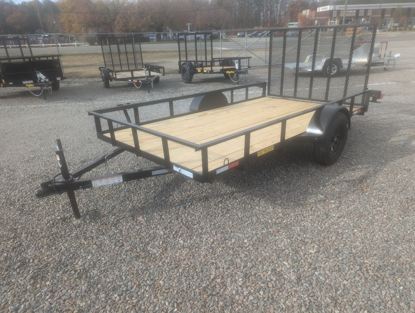 New 2025 Down 2 Earth Trailers 6x12 w/ Gate