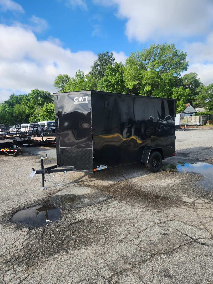 New 2025 Covered Wagon 6x12 Gold Series w/ Ramp & Blackout Package