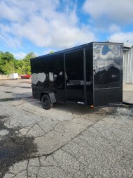 New 2025 Covered Wagon 6x12 Gold Series w/ Ramp & Blackout Package