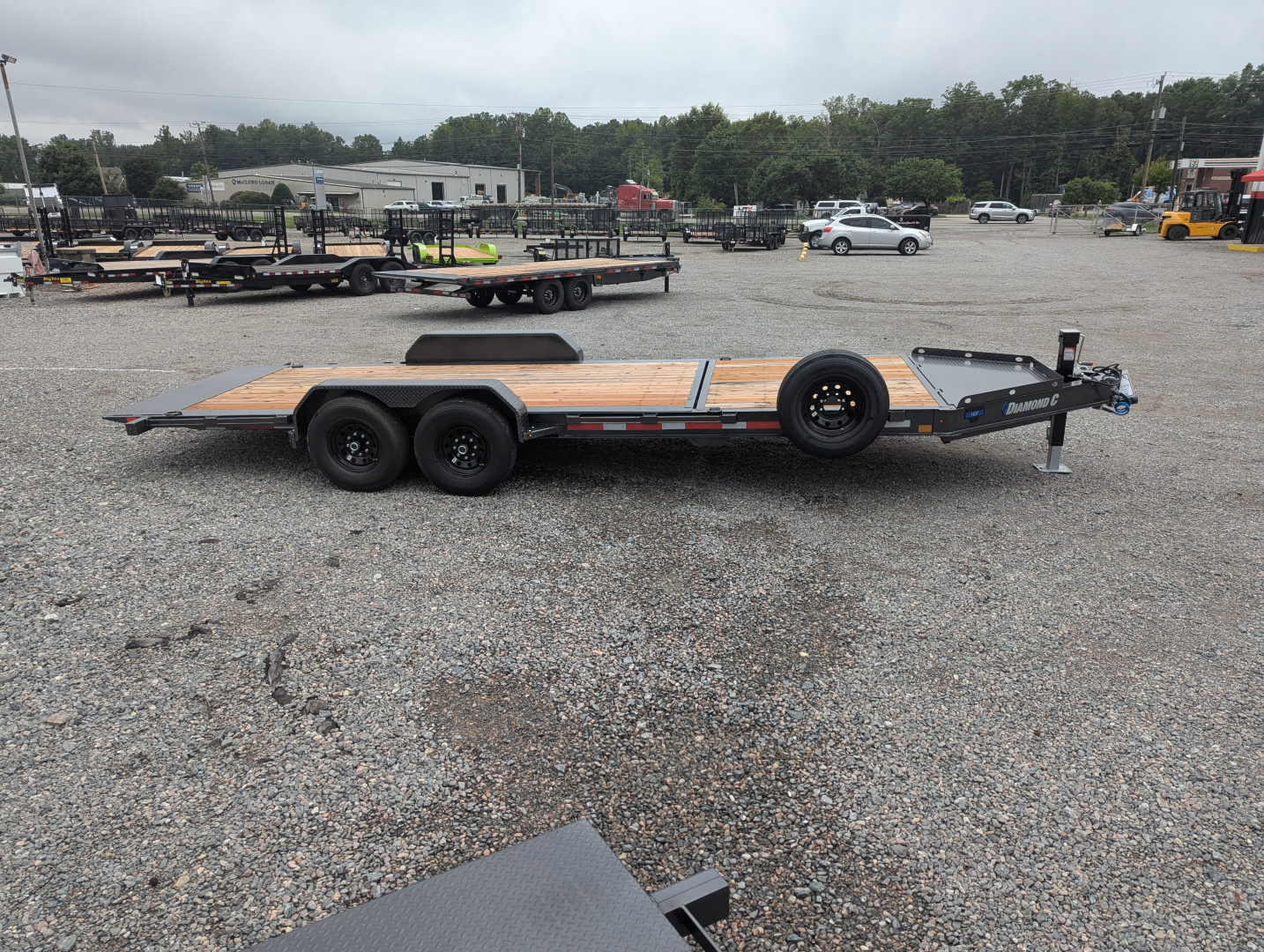 New 2025 Diamond C HDT 207 22' Tilt Trailer 14900 GVWR