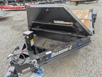 New 2025 Diamond C HDT 207 22' Tilt Trailer 14900 GVWR