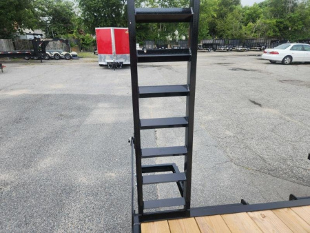 New 2025 Big Tex 14EB 20' 14K Economy Equipment Trailer w/ Fold Up Ramps