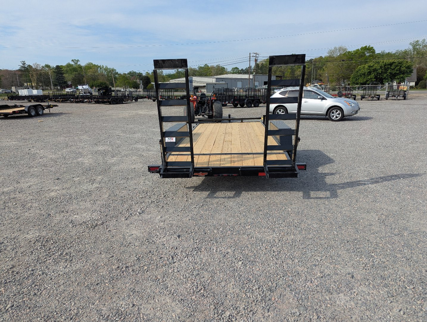 New 2025 Down 2 Earth Trailers 20ft 10K w/ Fold Up Ramps